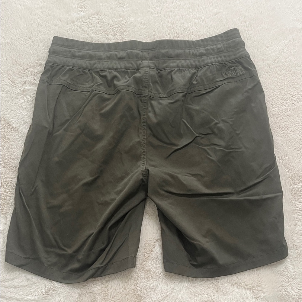 The North Face womens Dark Green Athletic Shorts